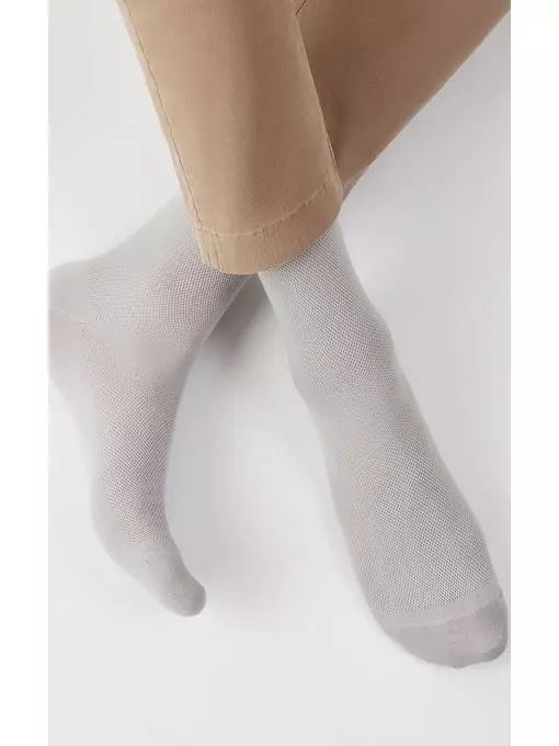Носки мужские omsa active 103 grigio chiaro, , 39-41 (25-27), OMSA, - 2