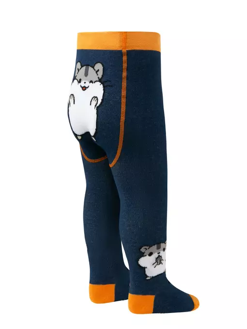 Колготки детские tip-top 706 темно-синий, 4С-01СП, 80-86 (14), CONTE-KIDS,  - 2