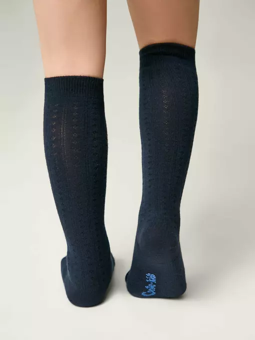 Гольфы детские tip-top 057 темно-синий, 7С-21СП, 18, CONTE-KIDS,  - 3