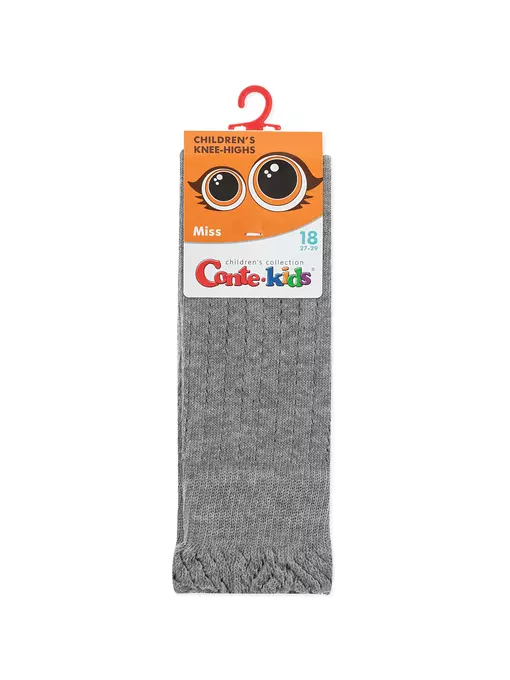 Гольфы детские conte-kids miss 058 серый, 25С-37СП, 18, CONTE-KIDS,  - 5