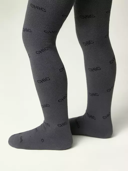 Колготки детские sof-tiki 702 темно-серый, 7С-38СП, 116-122 (18), CONTE-KIDS,  - 3