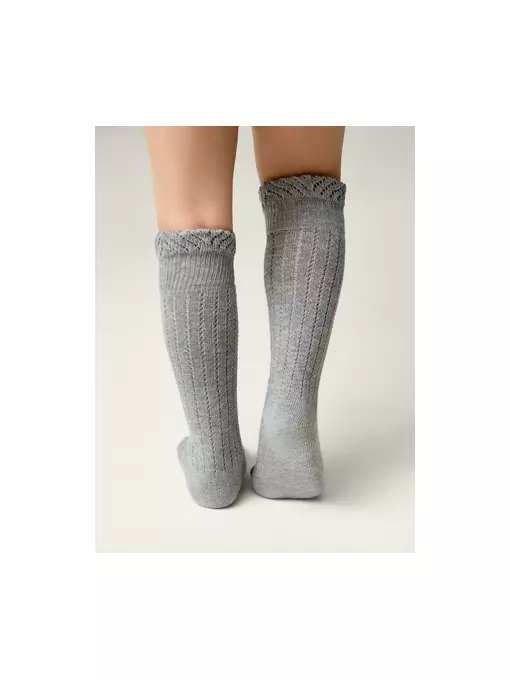 Гольфы детские conte-kids miss 058 серый, 25С-37СП, 18, CONTE-KIDS,  - 3