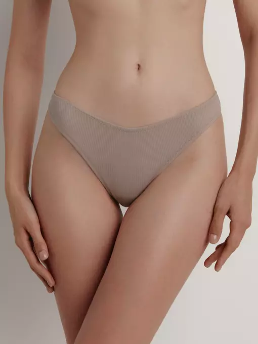 Трусы «бразилиана» conte tie dye rib lbr 2227 cappuccino, 22С-2200ТСП, 94/S, CONTE ELEGANT,  - 1