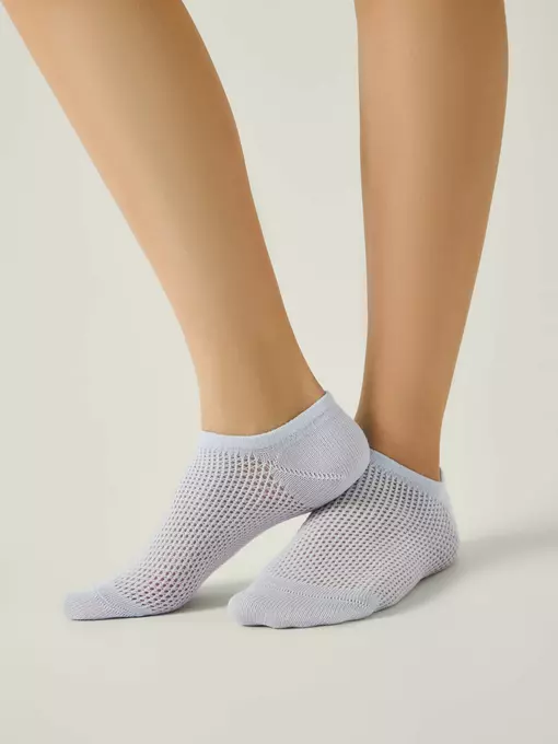 Носки женские (ультракороткие) active 618 бледно-фиолетовый, 24С-76СП, 39-41 (25-27), CONTE ELEGANT,  - 2