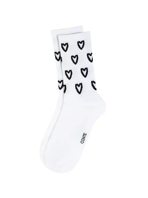 Носки женские conte active 713 белый, 24С-157СП, 36-38 (23-25), CONTE ELEGANT,  - 3