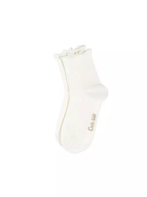Носки с волнистым бортом tip-top 1019 молочный, 25С-30СП, 16-18, CONTE-KIDS,  - 5