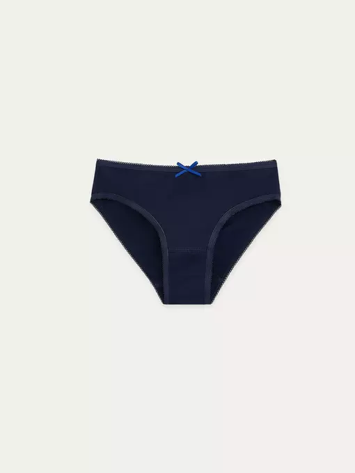 Трусы для девочки conte basic collection db 5101 dark blue, 24С-3386ДТСП, 128,134-68, CONTE ELEGANT,  - 1