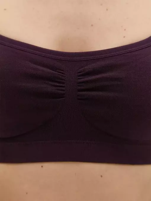 Кроп-топ на тонких бретелях omsa cotton 1111s viola, , 46 (M), OMSA, - 5