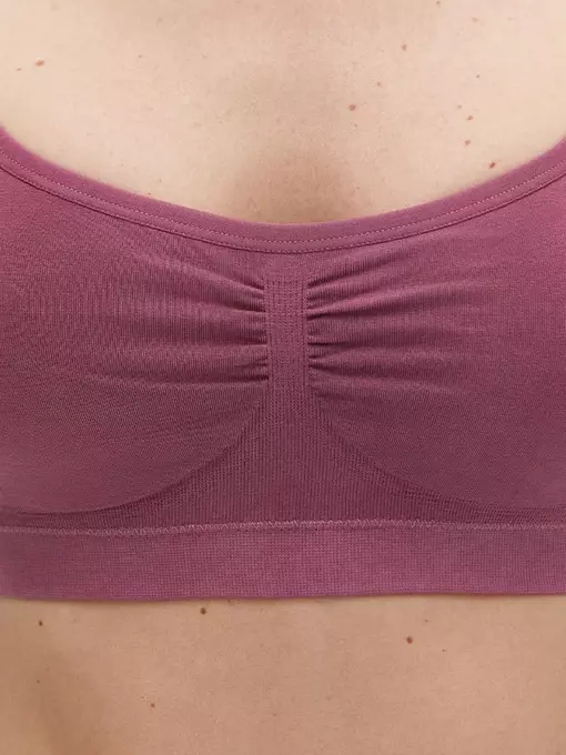 Кроп-топ на тонких бретелях omsa cotton 1111s sherbet, , 46 (M), OMSA, - 4