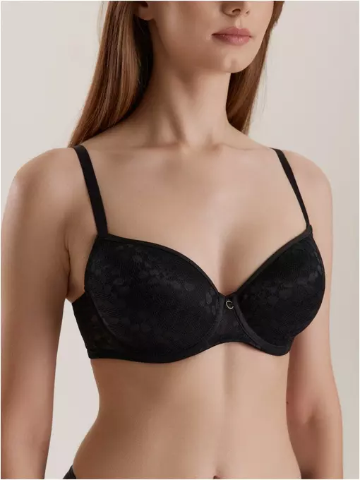 Бюстгальтер формованный sunny rain rb3215 черный, 24С-0028КСП, 85E, CONTE ELEGANT,  - 1