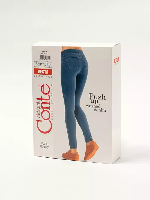 Леггинсы женские conte vesta blue, 16С-169ТСП, 170-94/S, CONTE ELEGANT,  - 1