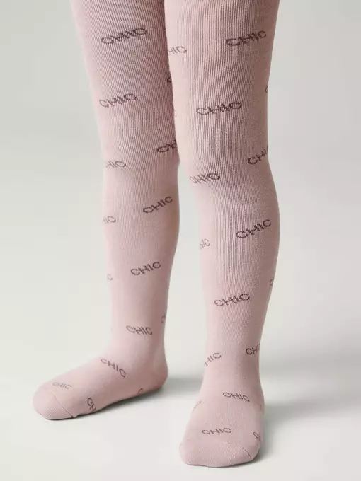 Колготки махровые conte-kids sof-tiki 702 пепельно-розовый, 7С-38СП, 116-122 (18), CONTE-KIDS,  - 1