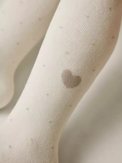 Теплые колготки для девочек sof-tiki 699 молочный, 7С-38СП, 116-122 (18), CONTE-KIDS,  - 4