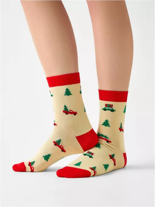 Подарочный набор женских носков (6 пар) conte 823 ассорти, 21С-76СП,24С-73СП, 36-39 (23-25), CONTE ELEGANT,  - 6