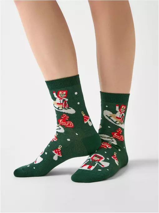 Подарочный набор женских носков (6 пар) conte 823 ассорти, 21С-76СП,24С-73СП, 36-39 (23-25), CONTE ELEGANT,  - 4