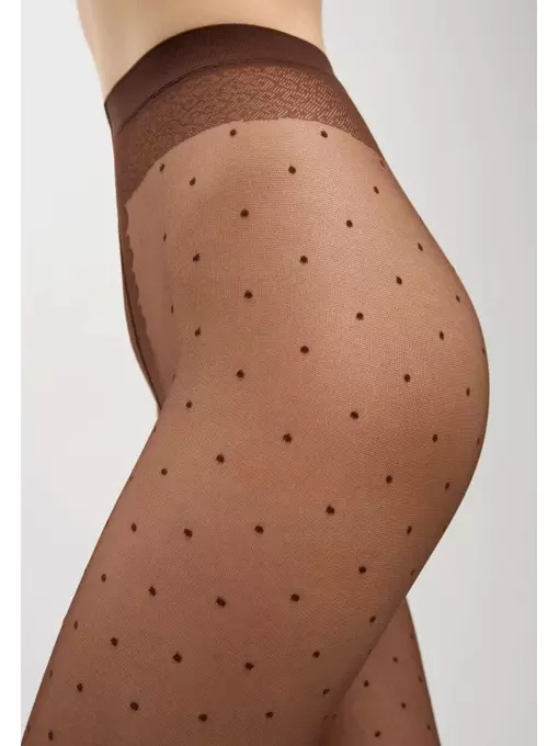 Колготки женские conte dots chocolate, 14С-48СП, 4, CONTE ELEGANT,  - 4