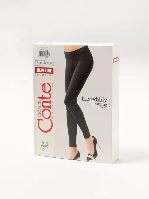 Леггинсы женские conte new line black, 15С-006ТСП, 164-98/M, CONTE ELEGANT,  - 1