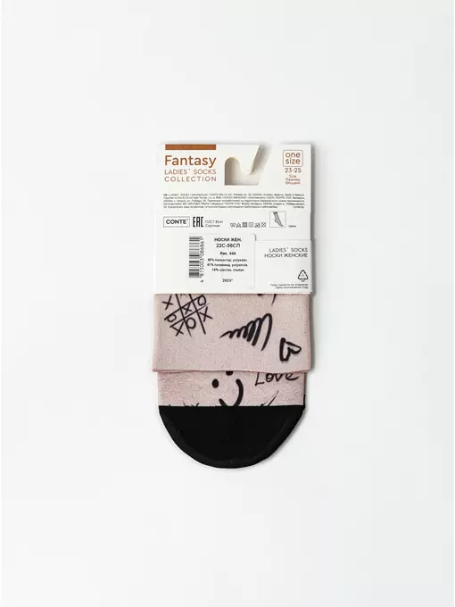 Носки женские conte fantasy 948 mix, 22С-56СП, 36-39 (23-25), CONTE ELEGANT,  - 5