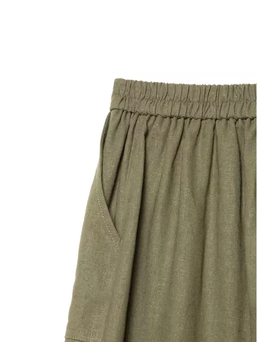 Кюлоты женские с высокой посадкой chia misty forest, 19С-992ТСП, 164-88-94/S, CONTE ELEGANT,  - 4