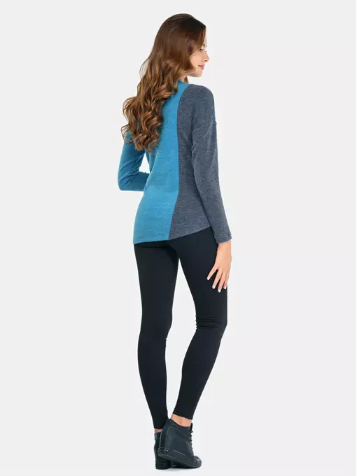 Джемпер женский conte ld 673 морская волна-графит, 17С-290ТСП, 170,176-92, CONTE ELEGANT,  - 2