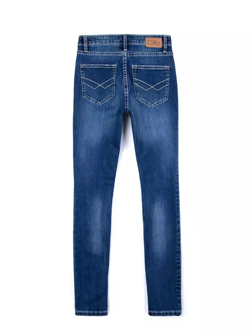 Джинсы классические skinny со средней посадкой conte 756/4909d синий, 756/4909D, 170-90/XS, CONTE ELEGANT,  - 5
