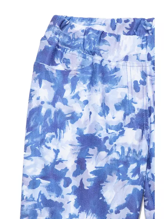 Леггинсы женские aster blue-white, 16С-234ТСП, 170-90/XS, CONTE ELEGANT,  - 5