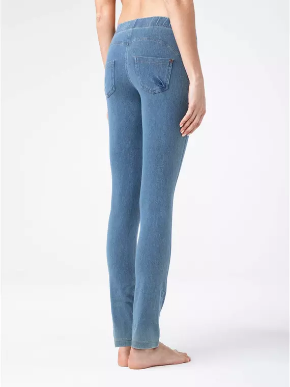 Леггинсы женские muza bright blue, 16С-175ТСП, 164-98/M, CONTE ELEGANT,  - 4