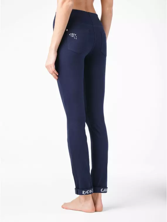 Леггинсы женские gifki navy, 17С-391ТСП, 170-90/XS, CONTE ELEGANT,  - 4
