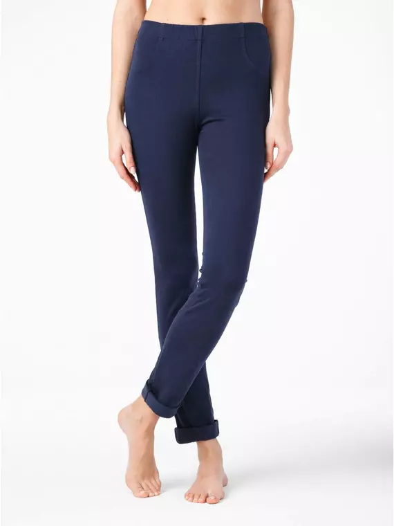 Леггинсы женские gifki navy, 17С-391ТСП, 170-90/XS, CONTE ELEGANT,  - 3