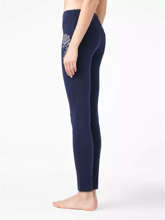Леггинсы женские conte lore navy, 17С-390ТСП, 164-98/M, CONTE ELEGANT,  - 4