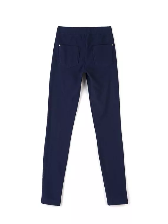 Леггинсы из ультраэластичного денима aleksa marino, 18С-557ТСП, 164-94/S, CONTE ELEGANT,  - 4