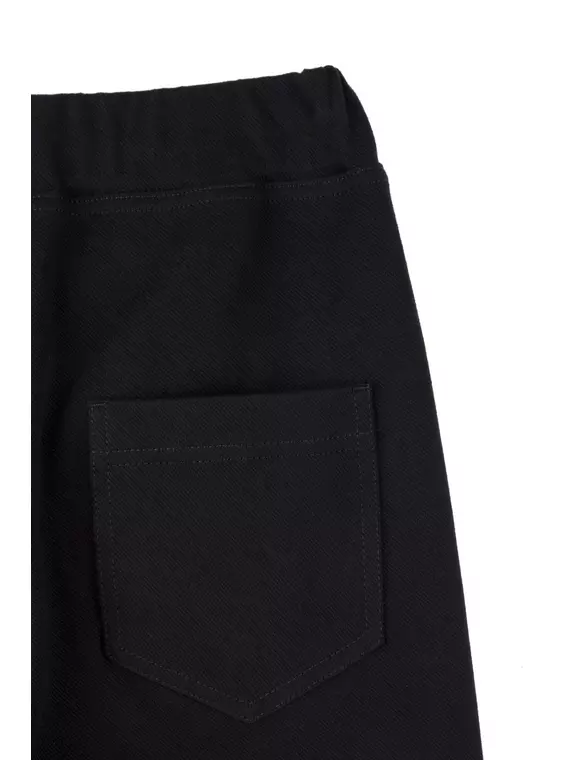 Ультрамодные джеггинсы с вышивкой из пайеток twinkle nero, 18С-560ТСП, 170-94/S, CONTE ELEGANT,  - 7