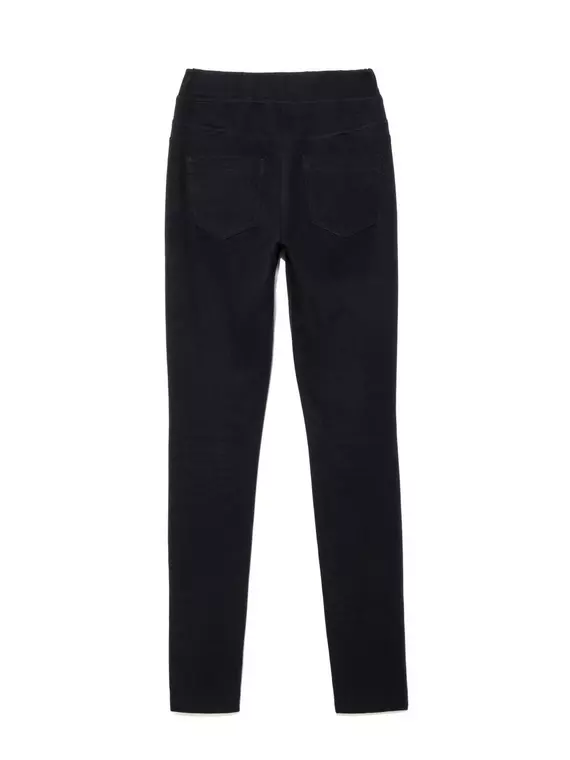 Джеггинсы женские с металлическим декором vegas black, 18С-691ТСП, 164-90/XS, CONTE ELEGANT,  - 4