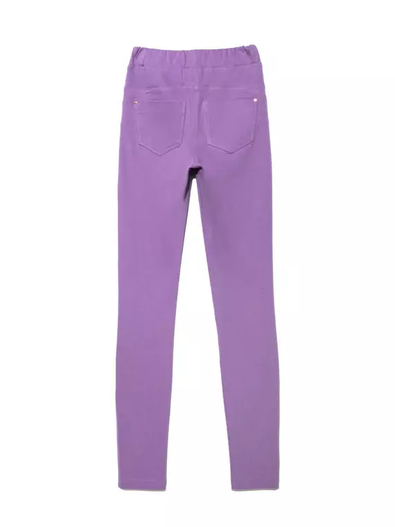 Леггинсы женские conte моделирующие джеггинсы с эффектом "push up" in cosmo purple bloom, 18С-689ТСП, 170-98/M, CONTE ELEGANT,  - 6