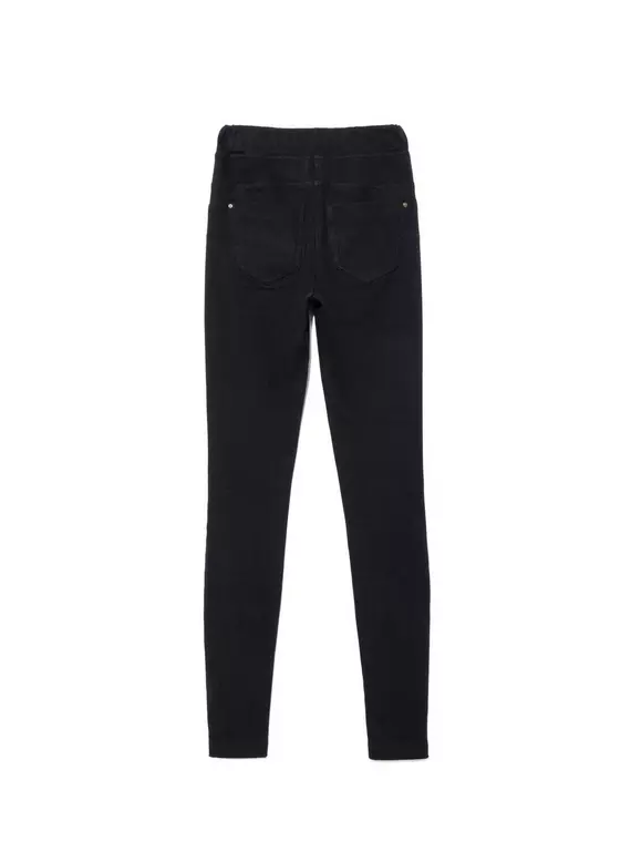 Леггинсы женские conte моделирующие джеггинсы с эффектом "push up" in cosmo black, 18С-689ТСП, 170-90/XS, CONTE ELEGANT,  - 4