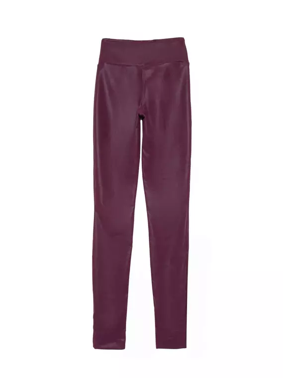 Моделирующие женские леггинсы miss conte с высокой посадкой из искусственной кожи amaranth, 19С-861ТСП, 164-98/M, CONTE ELEGANT,  - 4