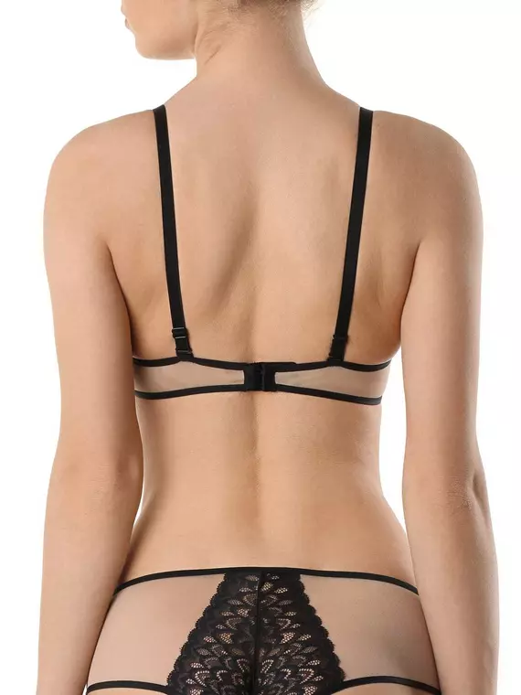 Бюстгальтер «балконет» с мягкой чашкой conte venus tb6078 черный, 19С-0027КСП, 70C, CONTE ELEGANT,  - 2