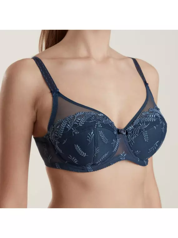 Бюстгальтер "балконет" на каркасах rendezvous rb5130 маренго, , 85D, CONTE ELEGANT, - 1