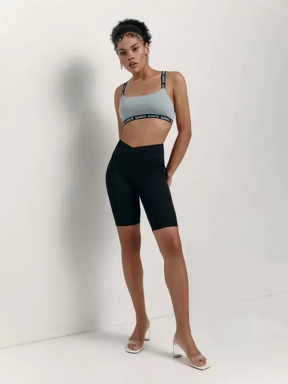 Бюстье из хлопка с v-образными бретелями fit day lbe 1504 grey-blue, 21С-1498ТСП, 170-84/XS, CONTE ELEGANT,  - 5