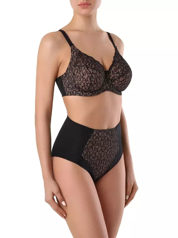 Бюстгальтер с мягкой чашкой voile rb6029 черный, 17С-0019КСП, 85F, CONTE ELEGANT,  - 3