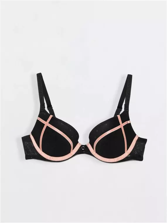 Бюстгальтер женскикй conte galaxy tb1065 черный, 18С-0022КСП, 75D, CONTE ELEGANT,  - 4