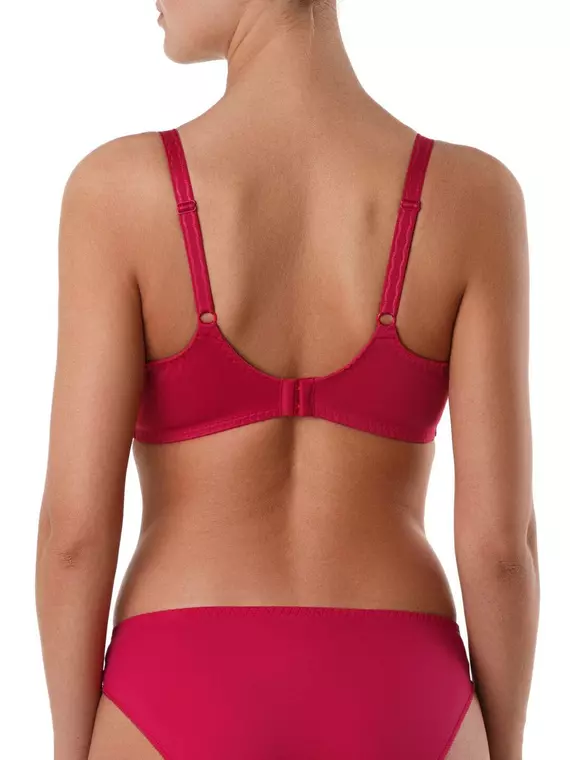 Бюстгальтер женский на каркасах voile rb6068 брусника, 18С-0034КСП, 80C, CONTE ELEGANT,  - 2