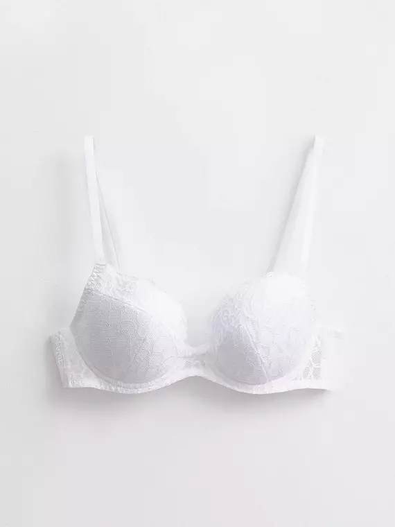 Бюстгальтер с эффектом push-up voile rb2081 белый, 20С-0005КСП, 70C, CONTE ELEGANT,  - 3