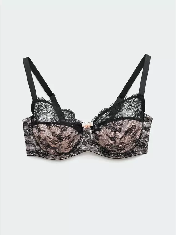 Бюстгальтер женский jardin tb6095 черный, 20С-0002КСП, 70F, CONTE ELEGANT,  - 5