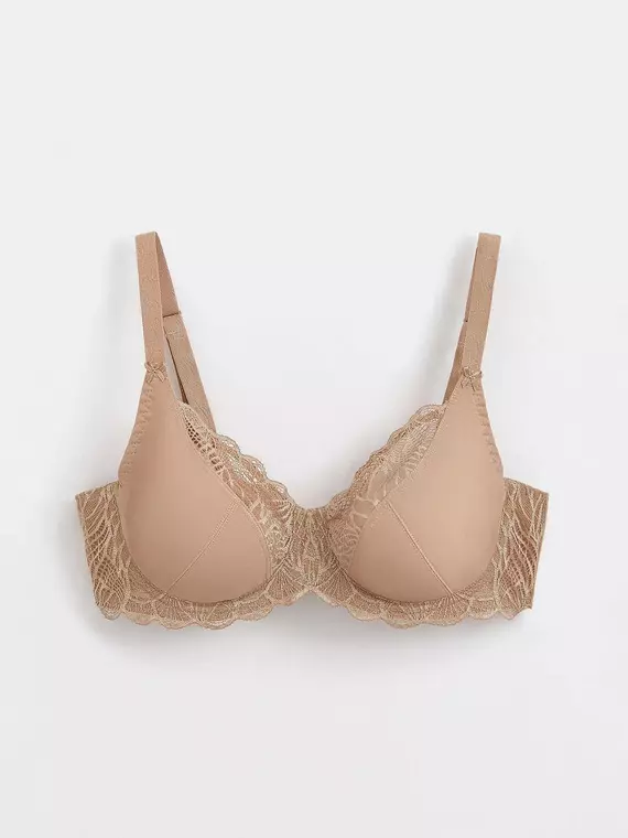 Бюстгальтер с мягкой чашкой aura rb6099 телесный, 19С-0014КСП, 75F, CONTE ELEGANT,  - 4