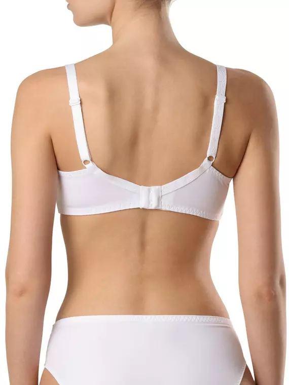Бюстгальтер на каркасах с мягкой чашкой aura rb6099 белый, , 85G, CONTE ELEGANT, - 5