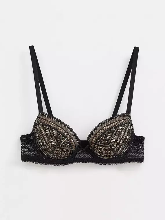 Бюстгальтер женский vintage rb2085 черный, 20С-0015КСП, 75C, CONTE ELEGANT,  - 4