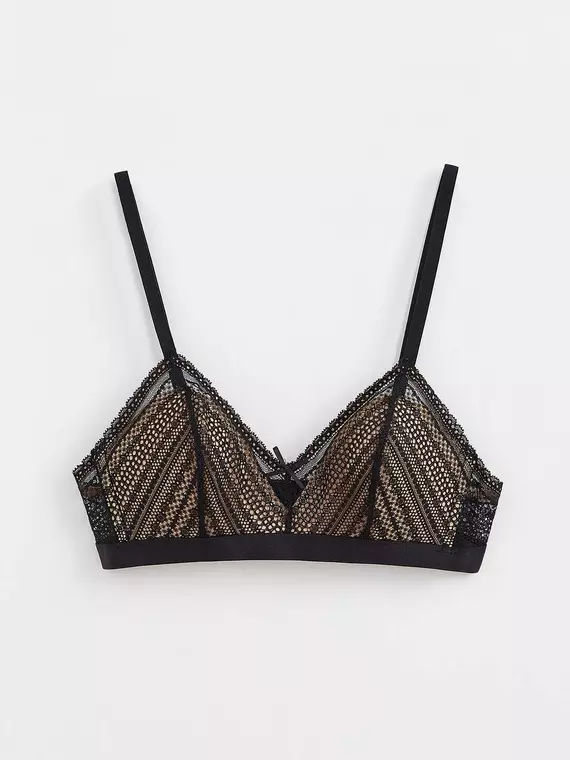 Бюстгальтер женский vintage rb7087 черный, 20С-0016КСП, 65B, CONTE ELEGANT,  - 4