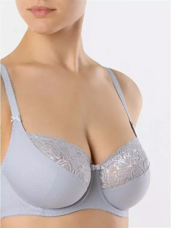 Бюстгальтер с мягкой чашкой и кружевом suprema rb6125 прованс, , 85D, CONTE ELEGANT, - 3