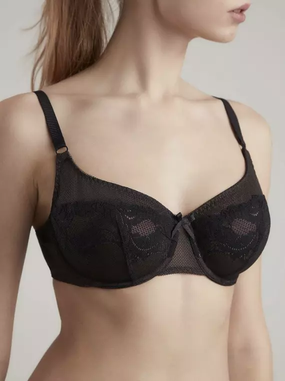 Бюстгальтер женский mirage tb6108 черный, 20С-0073КСП, 70D, CONTE ELEGANT,  - 1